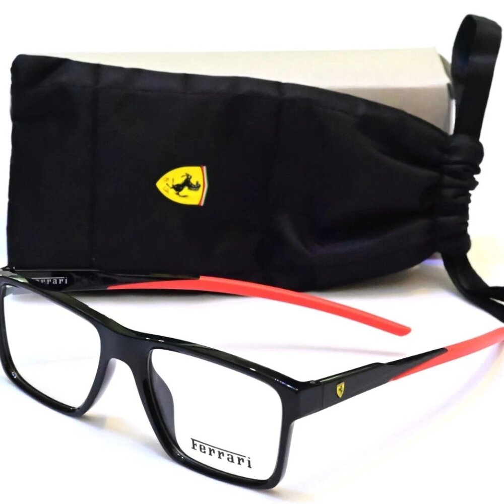 Ferrari FZ8007U 501 Photochromic Progressive Reading Glasses Matte Black Frames